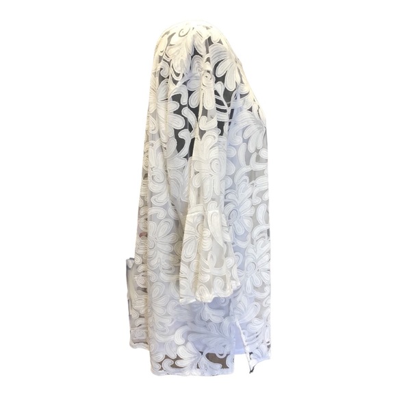 NY Collection Lace Shirt - Picture 2 of 9